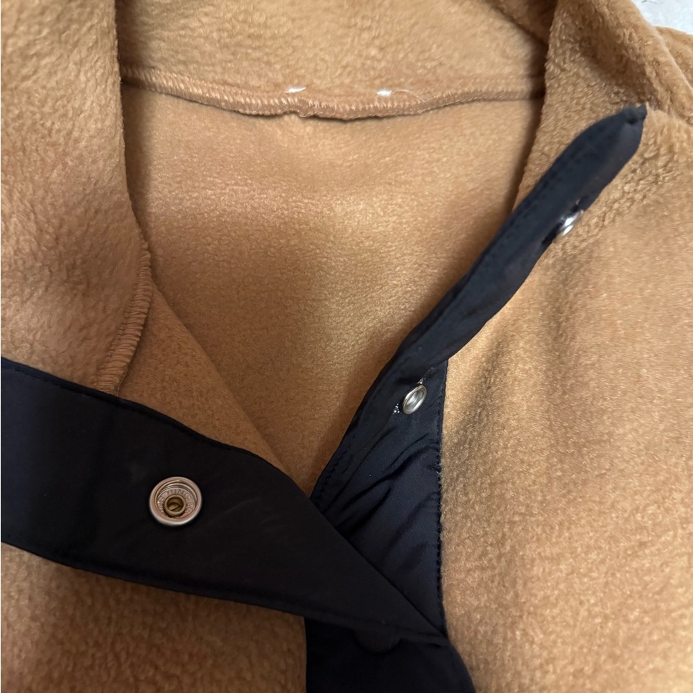 J. Crew Quilted Sherpa Half Zip - Picture 4 of 5